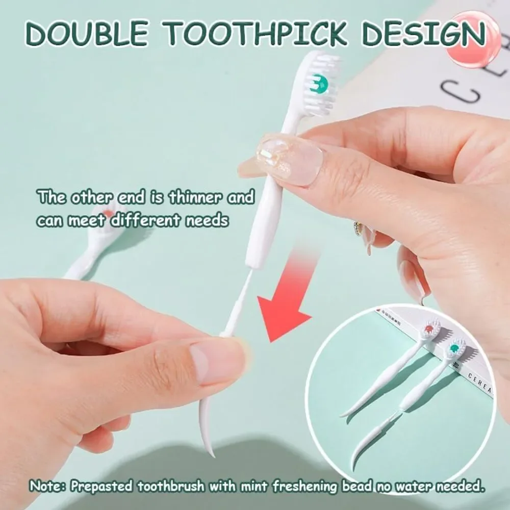 Mini Disposable Toothbrush Travel Toothbrushes /Toothpaste